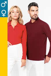 UNISEX polo marškinėliai