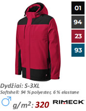 W55 Winter softshell jacket men’s