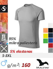 Sportiniai marškinėliai vyrams ilgomis rankovėmis SPORTY LSL MEN - 02071