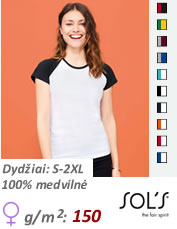 SOL'S IMPERIAL WOMEN - 11502 Marškinėliai moterims trumpomis rankovėmis